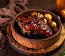 Свиные ребра BBQ