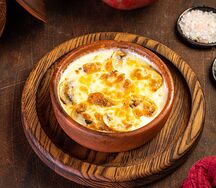 Запечённые шампиньоны с сыром