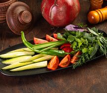 Букет овощей и зелени