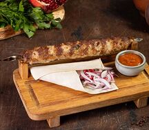 Люля-кебаб из свинины и говядины