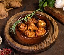 Шашлык из шампиньонов