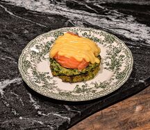 Зеленые оладьи