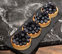 Тарт с голубикой