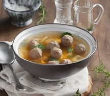Суп с фрикадельками