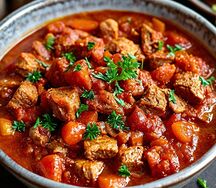 Гуляш из свинины 