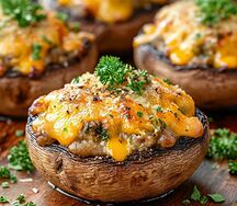 Шампиньоны фаршированные 