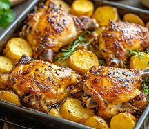 Курочка карри с картофелем 