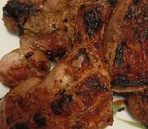 Шашлык из свиной мякоти