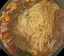 Набэ с говядиной 