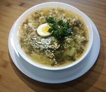 Щи со щавелем