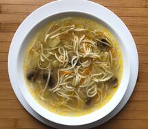 Лапша грибная (постная)