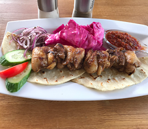 Шашлык из филе бедра курицы (без кости)