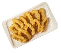 Кольца кальмара в кляре