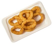 Луковые кольца в кляре