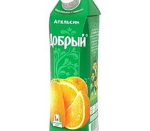 Сок апельсиновый 1 л
