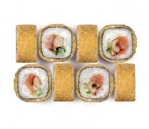 Ролл Лас-Вегас с лососем и угрем