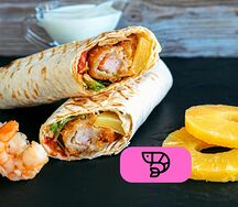 Гавайская с креветкой