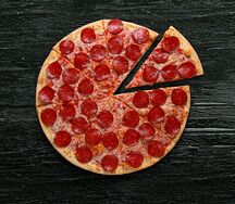 Пицца Пепперони на тонком тесте 43 см