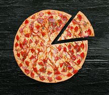 Пицца Барбекю на тонком тесте 43 см