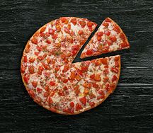 Пицца Капрезе на пышном тесте 43 см