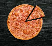 Пицца Маргарита на тонком тесте 43 см