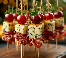 Канапе с беконом 