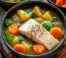 Суп-уха с горбушей