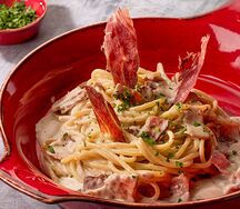 Карбонара с пармой