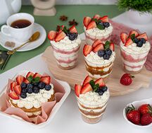 Комбо: Бенто-торт и трайфлы