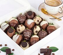 Клубника в шоколаде Капучино