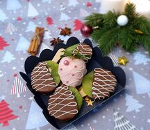 Киви и клубника в шоколаде