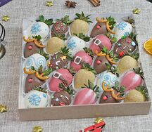 Набор клубники Новогодняя сказка 25