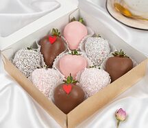 Клубника в шоколаде Яркие чувства