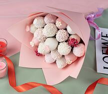 Букет из клубники в шоколаде Нежность