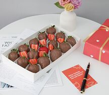 Клубника в шоколаде Молочные реки