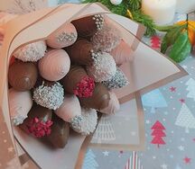 Букет из клубники в шоколаде Яркие чувства