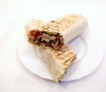Шаурма с сыром большая