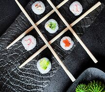 Ролл с лососем