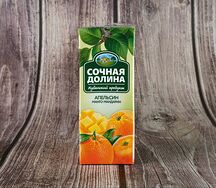 Сок Сочная Долина Апельсин, манго, мандарин