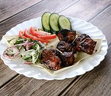 Шашлык из печени