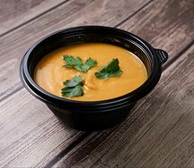 Суп-пюре куриный чечевичный