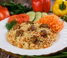 Узбекский плов