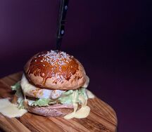 Бургер с цыпленком