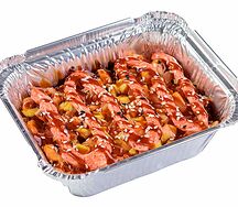 Рисовая лазанья с лососем