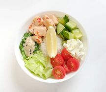 Поке с курицей