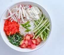 Поке с крабом