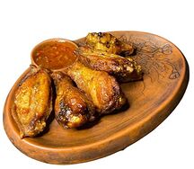 Куриные крылья гриль с соусом Барбекю