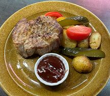 Запечённая свиная шейка