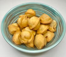 Жареные пельмени