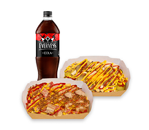 2 Гриль-бокса с курицей, с беконом и напиток